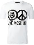 logo print T-shirt
