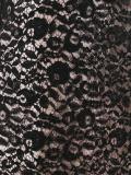lace overlay A-line skirt