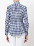 checked button-down shirt