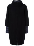 padded shearling coat 