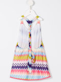 zigzag patterned dress