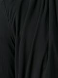 draped collar cardigan
