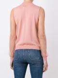 pussy bow tulle jumper