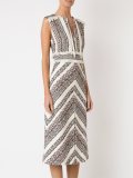 texturized midi dress