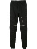 multi zipped track pants 