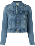 the snap denim jacket