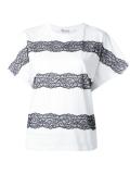 lace-up detailing T-shirt
