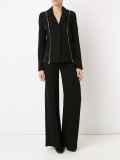 zip detail blazer
