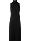sleeveless midi dress