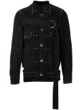 front strap buttoned jacket