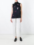 sequin ginkgo tank top