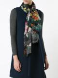 floral print scarf 