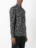 Evolutive Cranes print shirt
