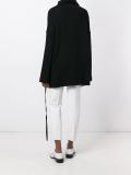 turtleneck flared sleeves jumper