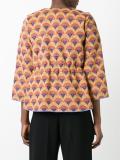 jacquard cropped jacket