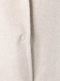cashmere single breasted coat   
