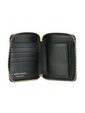 patchwork zip around wallet
