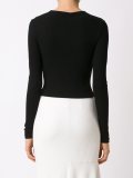 long sleeves crop top