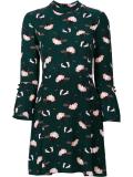 floral print flared dress