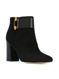 buckle detail ankle boots