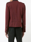 colour block blazer 