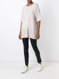 self stripe oversize top