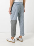 striped tailored pants 