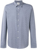 allover dices print shirt