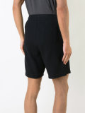 woven track shorts