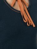 ribbon detail knitted top