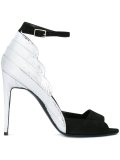 colour block sandals
