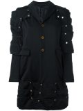 press stud detail coat 