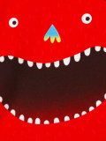 monster print T-shirt 