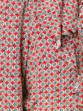 'faces' print tie shirt