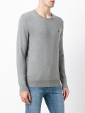 embroidered logo jumper 