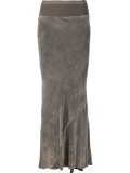 pleated back skirt