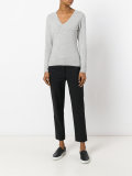 fine-knit sweater