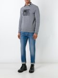 flag print sweatshirt