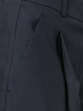 tailored cropped trousers