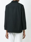 'Snap Field' pocket detail wide sleeve military jacket