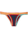 Embroidered Tasmin bikini bottom