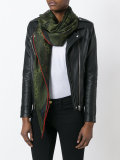 dollar print scarf