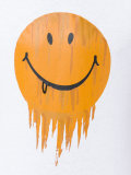 smiley print T-shirt