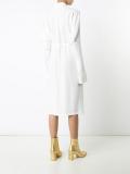drawstring waistband dress