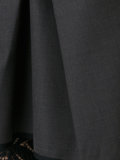 layered draped trousers