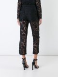 transparent leg lace trousers