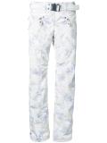 camouflage print ski trousers
