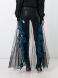 tulle full length high waist skirt