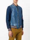 denim bomber jacket 