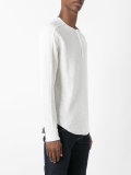 button up collar sweatshirt 